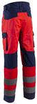 Pantalon Rouge Haute Visibilité/Marine - HIBANA - COVERGUARD 5HBA130